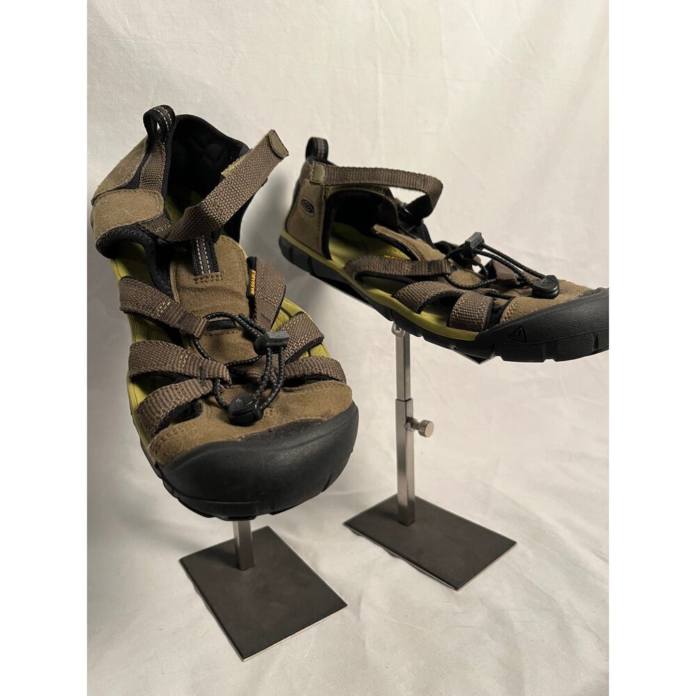 KEEN Men’s Outdoor Hiking Sandals Brown Green Size US 7